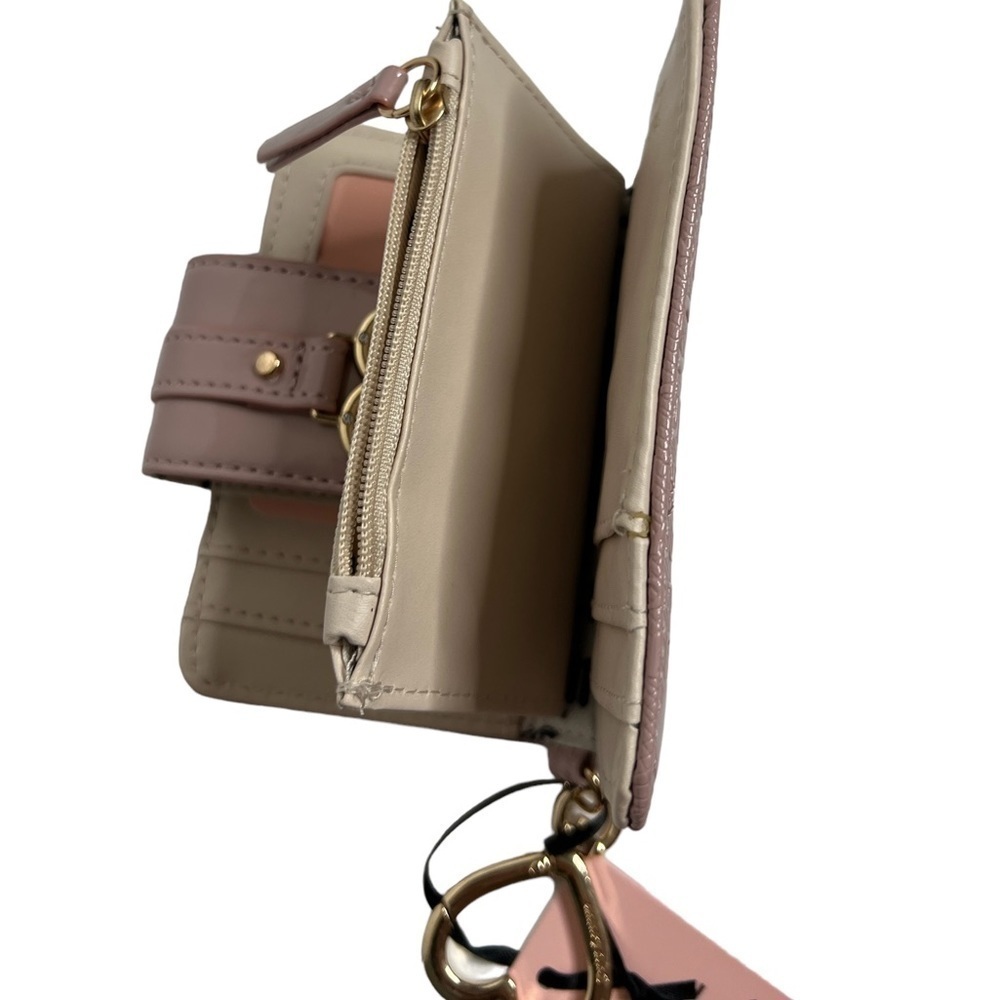 Juicy Couture Dusty Blush Charm Sure Satchel With Matching Wallet - Picture 16 of 17